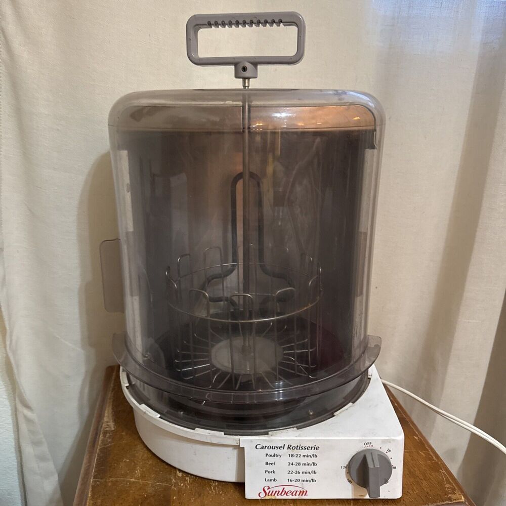 Oster Carousel Rotisserie Oven ER-100‎ Chicken Beef Pork - Sunbeam Tested Works